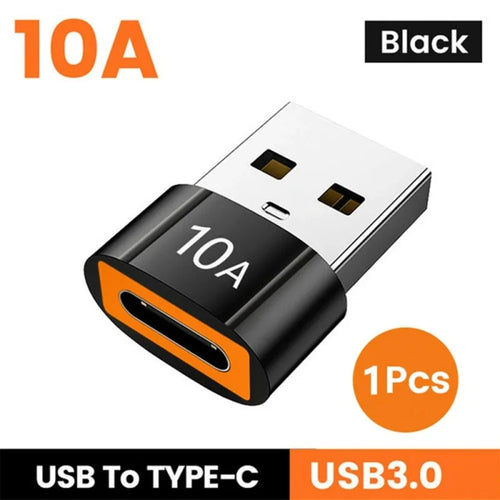 10A OTG USB 3.0 Type C OTG Adapter USB C Male to USB 3.0 Female Cable