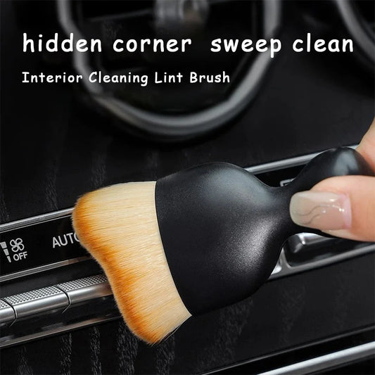 2pc Car Interior Cleaning Brush Air Conditioner Vent Cleaning Soft