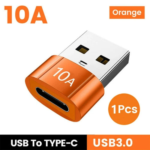 10A OTG USB 3.0 Type C OTG Adapter USB C Male to USB 3.0 Female Cable